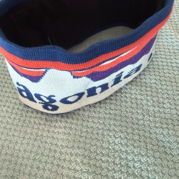 Patagonia Blue and Orange Logo Headband - Picture 3 of 4